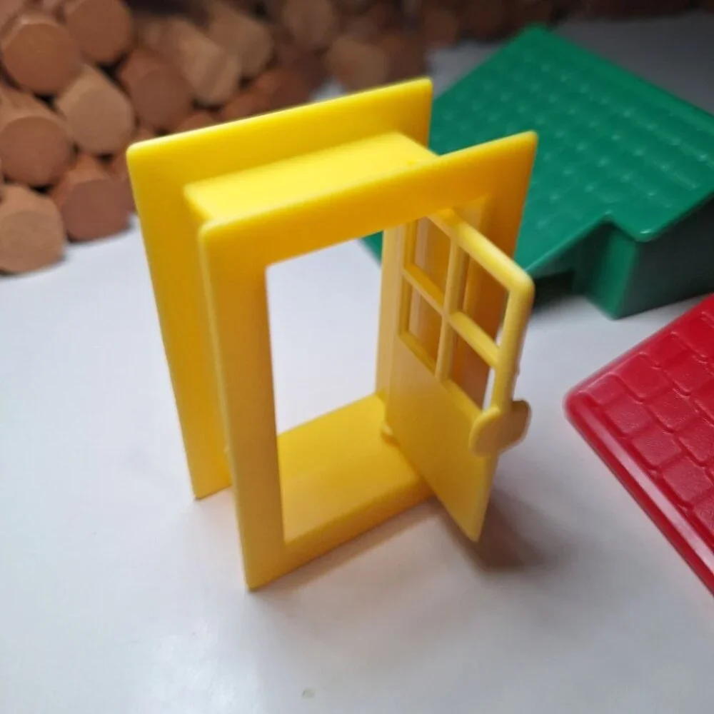 Lincoln Logs Replacement Roof Piece Lodge House Plastic Village Top Cabin Build‎